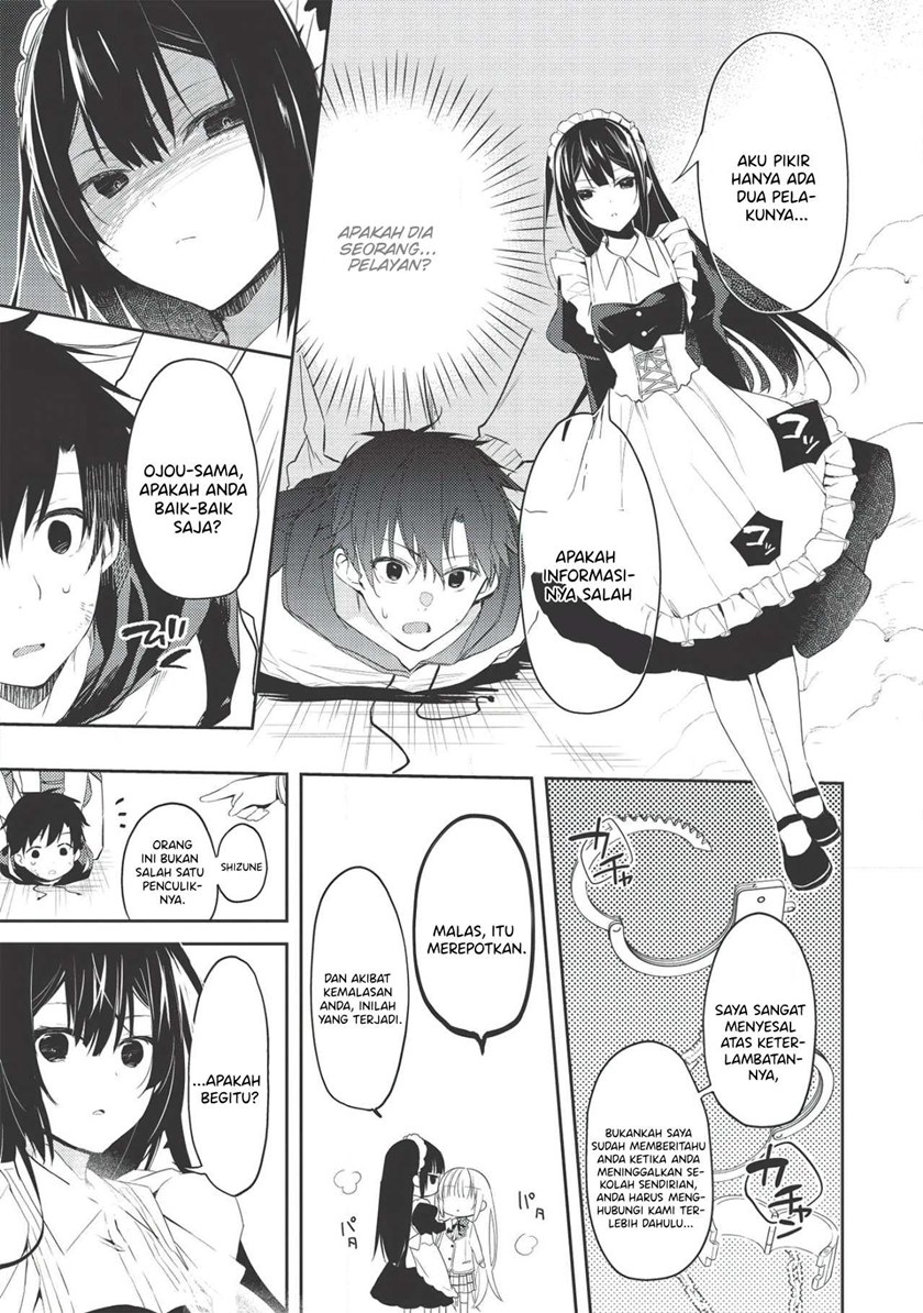 Saijo no Osewa ~Takane no Hana Darakena Meimon Kou de, Gakuin Ichi no Ojou-sama (Seikatsu Noryoku Kaimu) o Kagenagara Osewa suru Koto ni Narimashita~ chapter 1