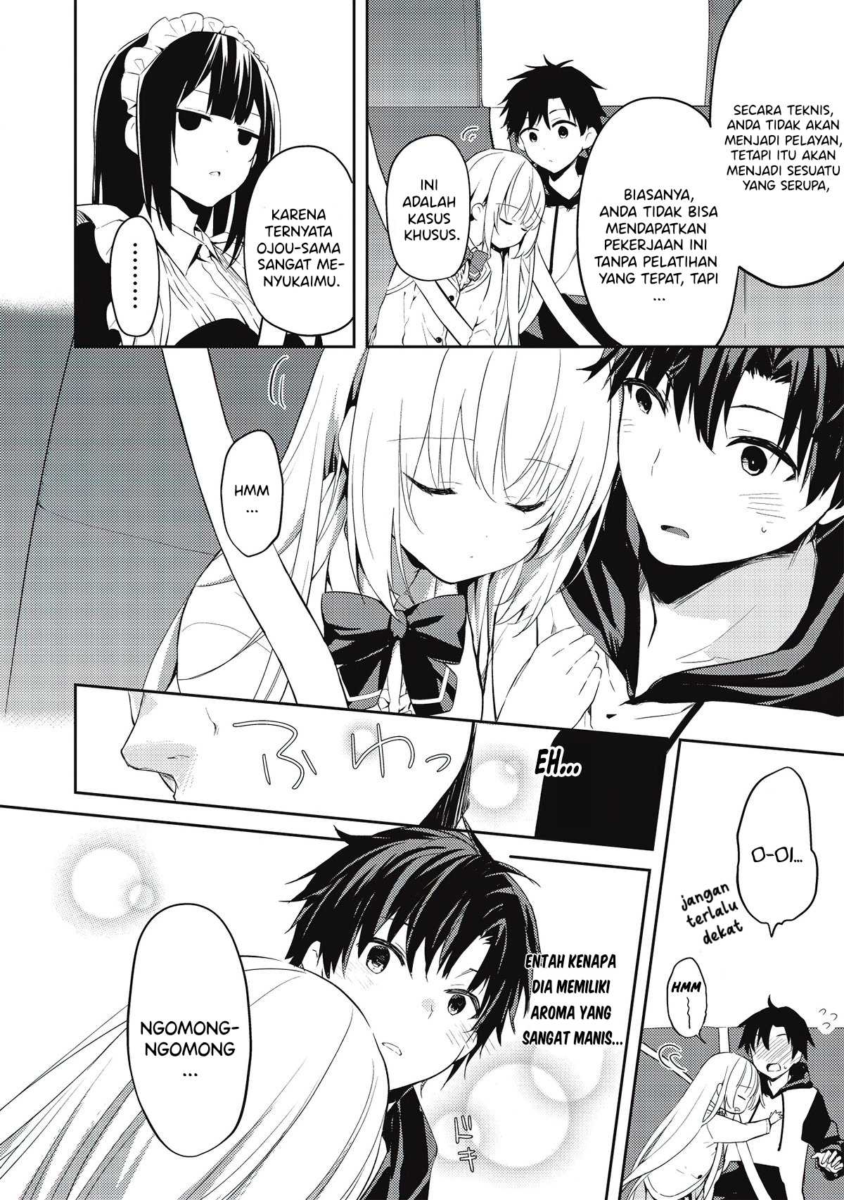 Saijo no Osewa ~Takane no Hana Darakena Meimon Kou de, Gakuin Ichi no Ojou-sama (Seikatsu Noryoku Kaimu) o Kagenagara Osewa suru Koto ni Narimashita~ chapter 2