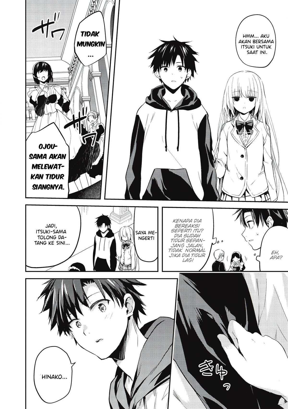 Saijo no Osewa ~Takane no Hana Darakena Meimon Kou de, Gakuin Ichi no Ojou-sama (Seikatsu Noryoku Kaimu) o Kagenagara Osewa suru Koto ni Narimashita~ chapter 2