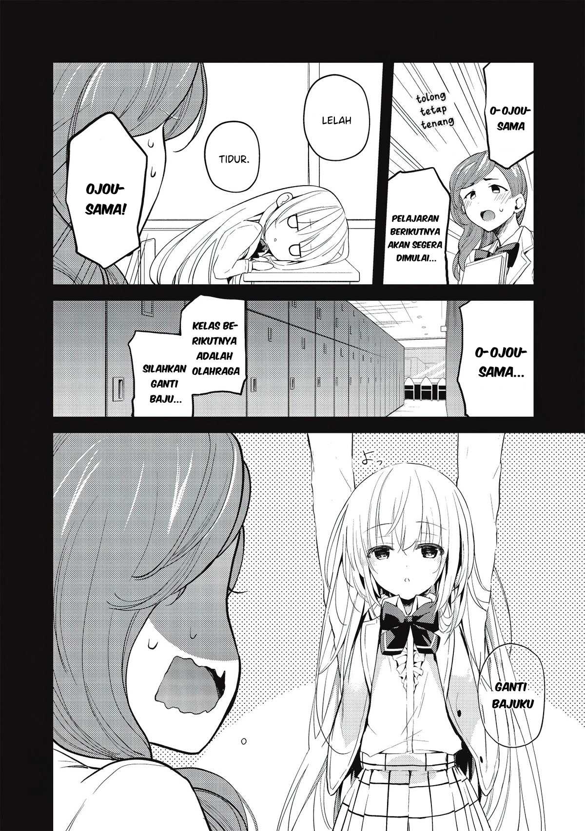 Saijo no Osewa ~Takane no Hana Darakena Meimon Kou de, Gakuin Ichi no Ojou-sama (Seikatsu Noryoku Kaimu) o Kagenagara Osewa suru Koto ni Narimashita~ chapter 2