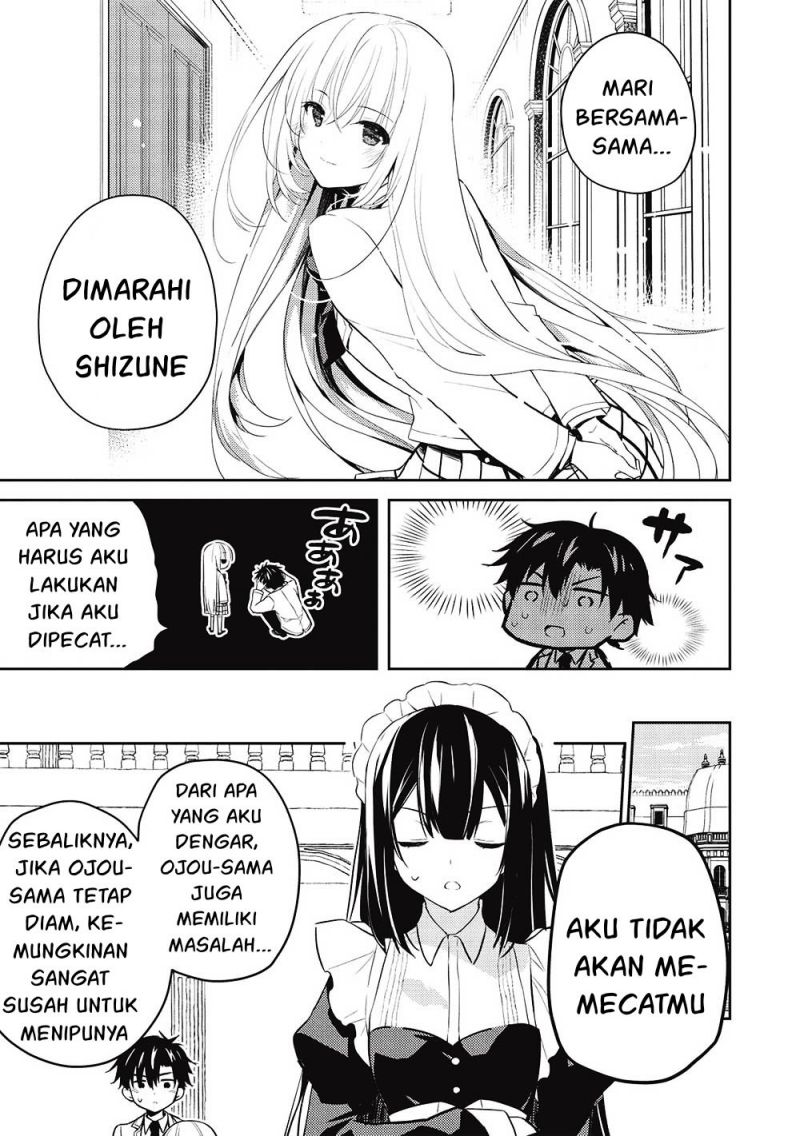 Saijo no Osewa ~Takane no Hana Darakena Meimon Kou de, Gakuin Ichi no Ojou-sama (Seikatsu Noryoku Kaimu) o Kagenagara Osewa suru Koto ni Narimashita~ chapter 8