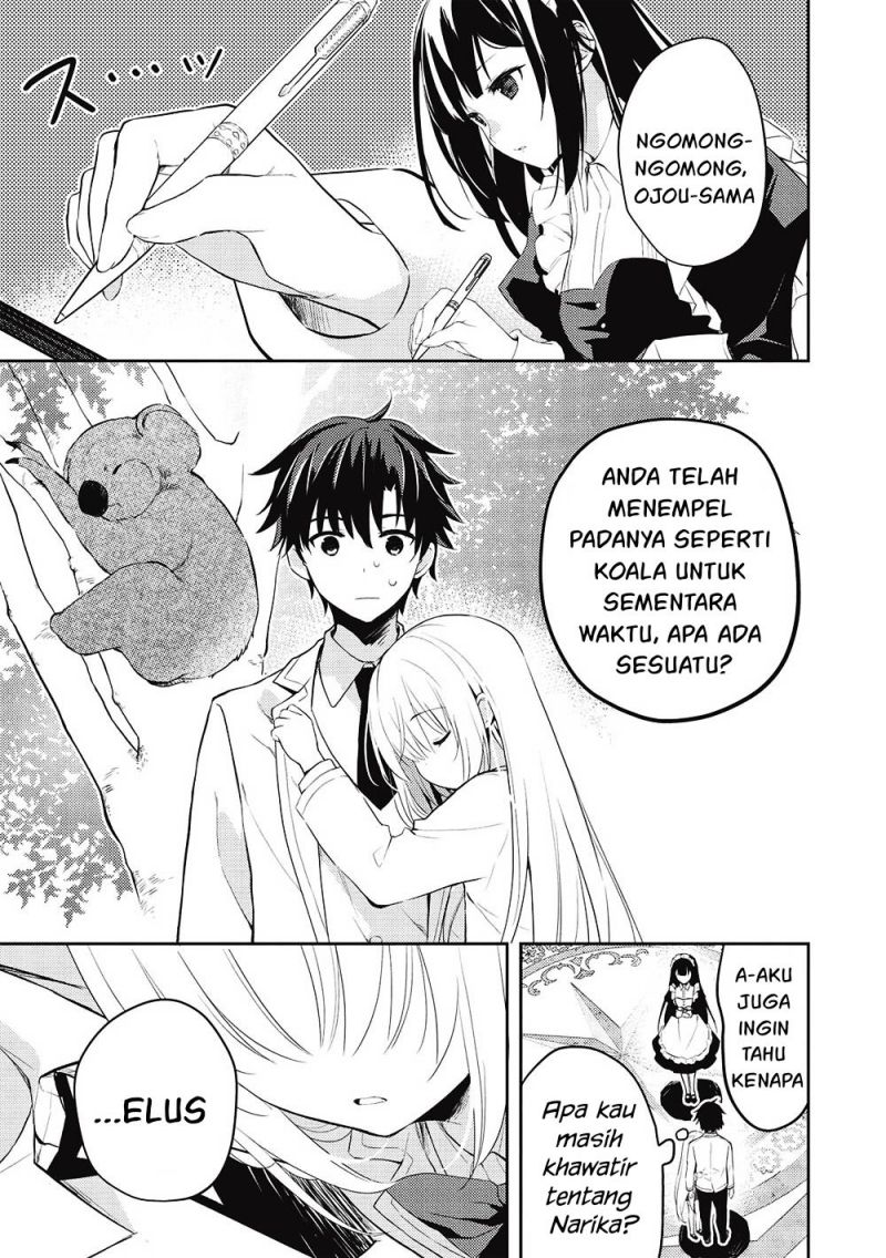Saijo no Osewa ~Takane no Hana Darakena Meimon Kou de, Gakuin Ichi no Ojou-sama (Seikatsu Noryoku Kaimu) o Kagenagara Osewa suru Koto ni Narimashita~ chapter 8