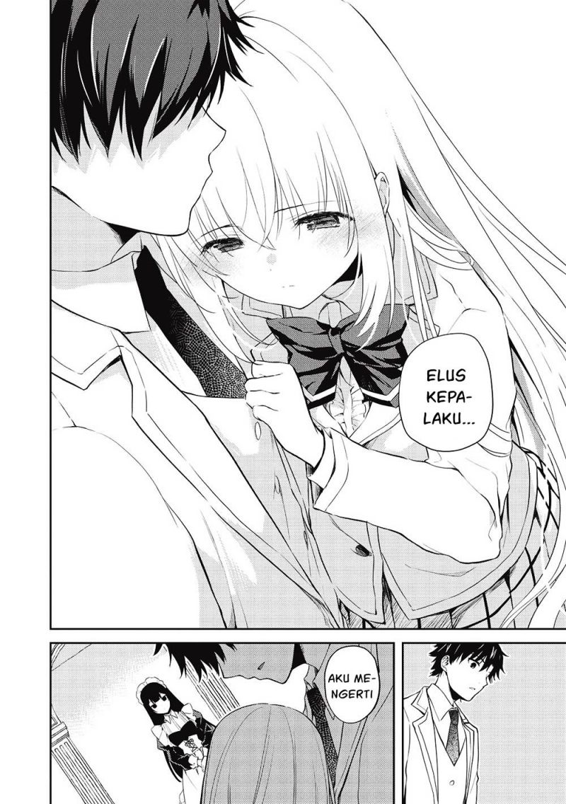 Saijo no Osewa ~Takane no Hana Darakena Meimon Kou de, Gakuin Ichi no Ojou-sama (Seikatsu Noryoku Kaimu) o Kagenagara Osewa suru Koto ni Narimashita~ chapter 8