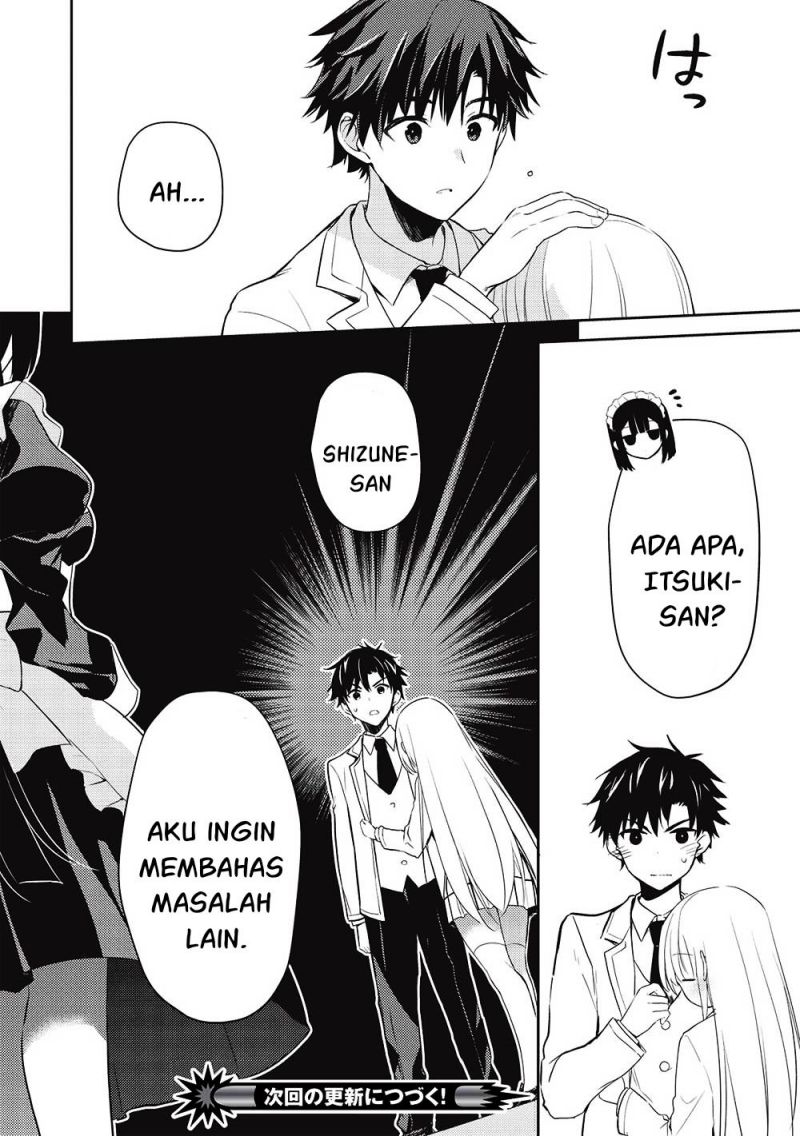 Saijo no Osewa ~Takane no Hana Darakena Meimon Kou de, Gakuin Ichi no Ojou-sama (Seikatsu Noryoku Kaimu) o Kagenagara Osewa suru Koto ni Narimashita~ chapter 8