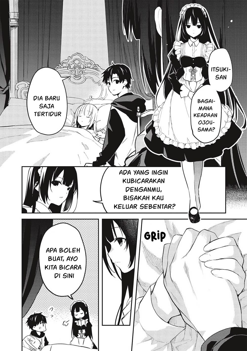 Saijo no Osewa ~Takane no Hana Darakena Meimon Kou de, Gakuin Ichi no Ojou-sama (Seikatsu Noryoku Kaimu) o Kagenagara Osewa suru Koto ni Narimashita~ chapter 13