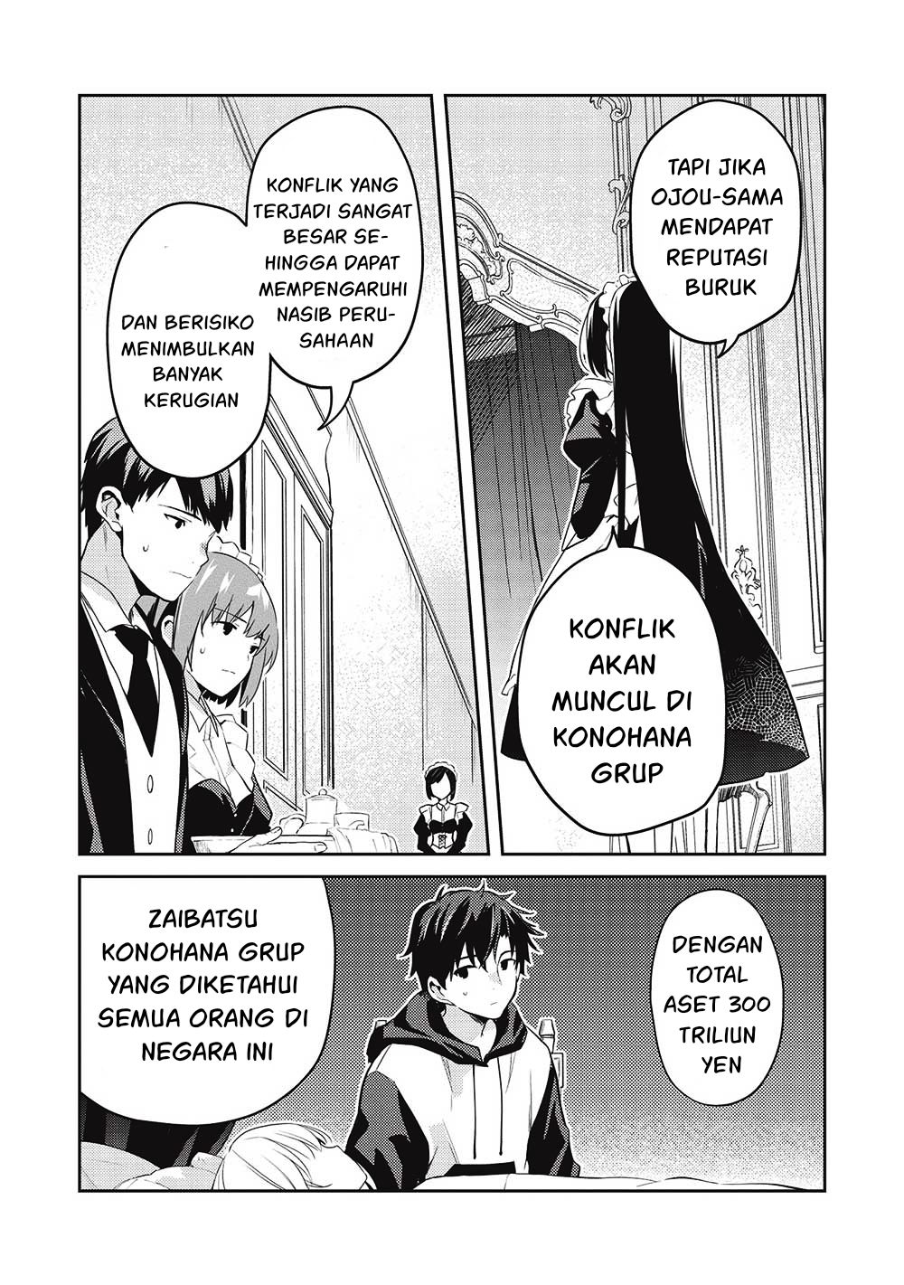 Saijo no Osewa ~Takane no Hana Darakena Meimon Kou de, Gakuin Ichi no Ojou-sama (Seikatsu Noryoku Kaimu) o Kagenagara Osewa suru Koto ni Narimashita~ chapter 13