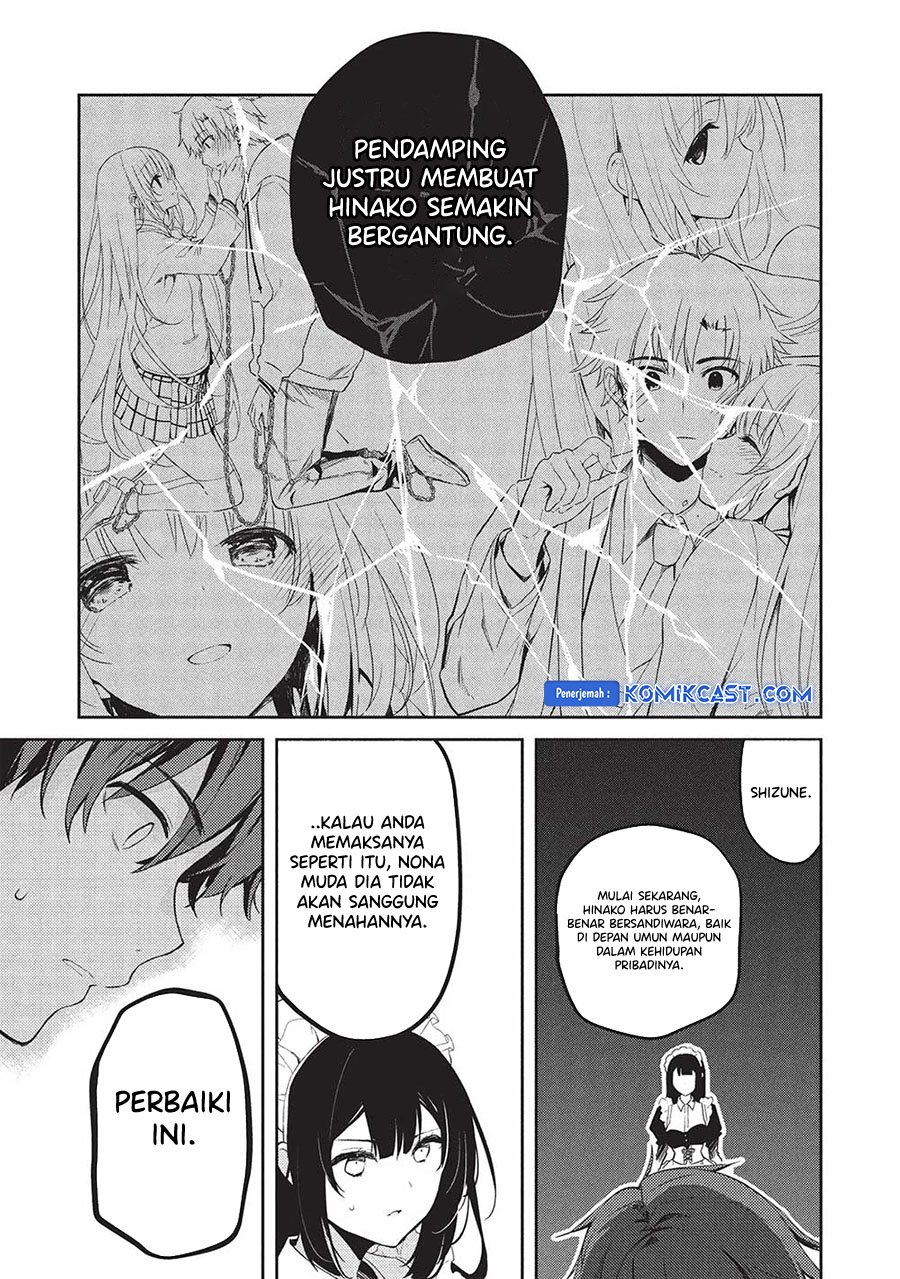 Saijo no Osewa ~Takane no Hana Darakena Meimon Kou de, Gakuin Ichi no Ojou-sama (Seikatsu Noryoku Kaimu) o Kagenagara Osewa suru Koto ni Narimashita~ chapter 19