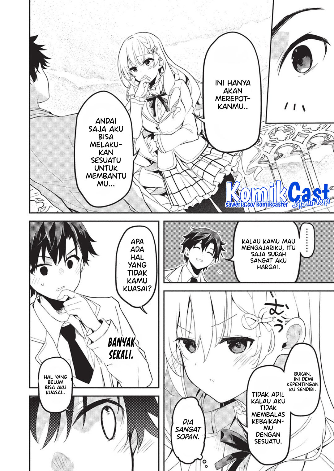 Saijo no Osewa ~Takane no Hana Darakena Meimon Kou de, Gakuin Ichi no Ojou-sama (Seikatsu Noryoku Kaimu) o Kagenagara Osewa suru Koto ni Narimashita~ chapter 24