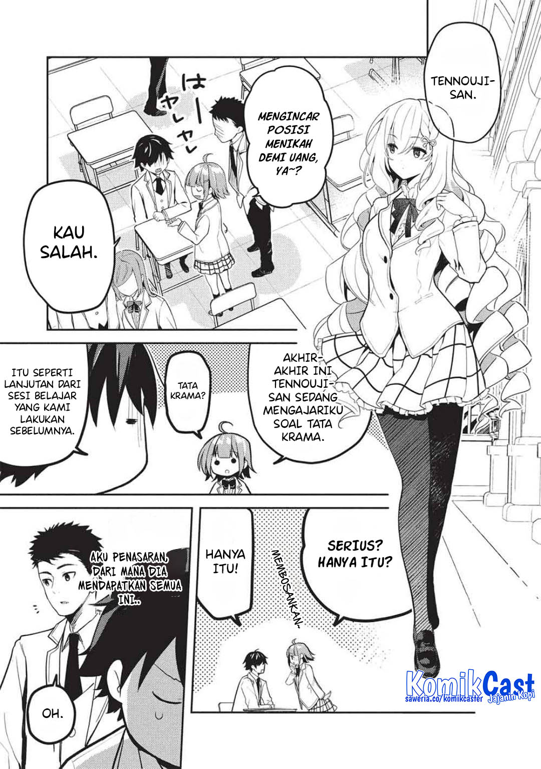 Saijo no Osewa ~Takane no Hana Darakena Meimon Kou de, Gakuin Ichi no Ojou-sama (Seikatsu Noryoku Kaimu) o Kagenagara Osewa suru Koto ni Narimashita~ chapter 27