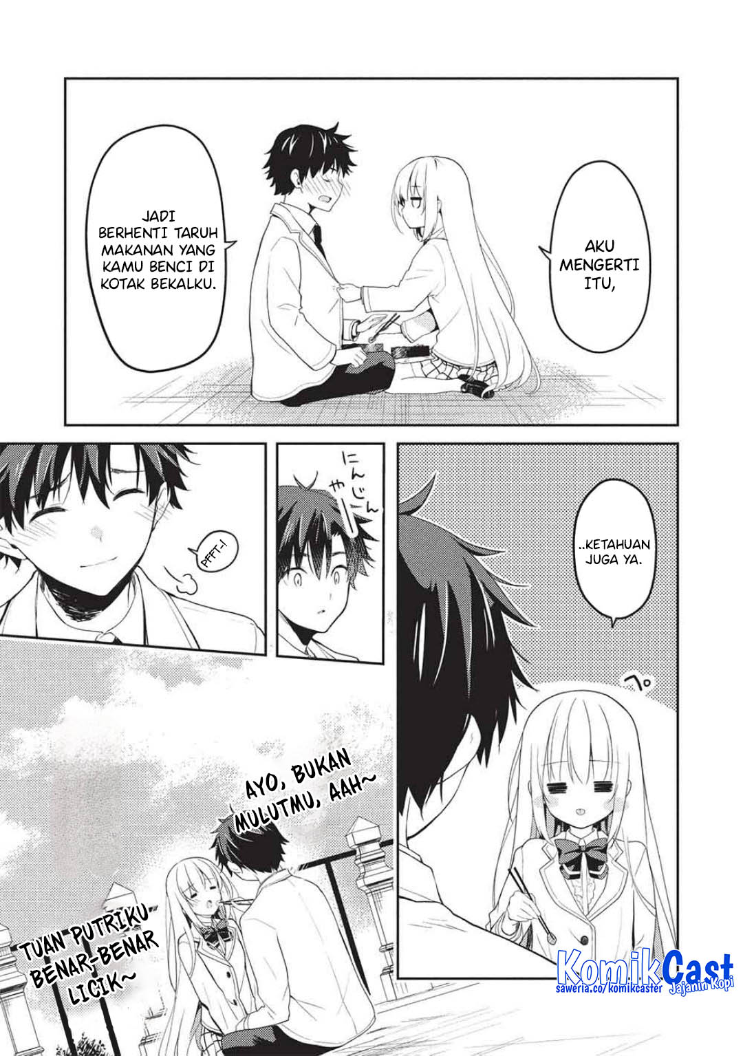 Saijo no Osewa ~Takane no Hana Darakena Meimon Kou de, Gakuin Ichi no Ojou-sama (Seikatsu Noryoku Kaimu) o Kagenagara Osewa suru Koto ni Narimashita~ chapter 27