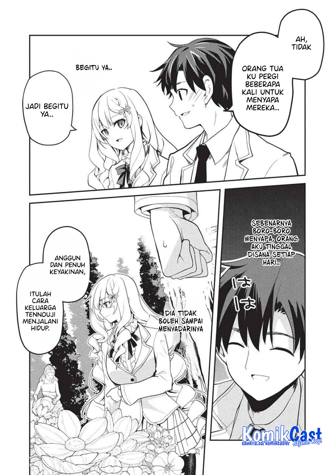 Saijo no Osewa ~Takane no Hana Darakena Meimon Kou de, Gakuin Ichi no Ojou-sama (Seikatsu Noryoku Kaimu) o Kagenagara Osewa suru Koto ni Narimashita~ chapter 28
