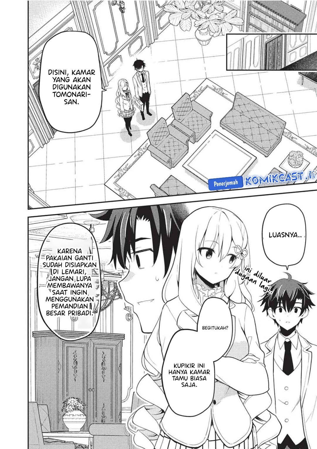 Saijo no Osewa ~Takane no Hana Darakena Meimon Kou de, Gakuin Ichi no Ojou-sama (Seikatsu Noryoku Kaimu) o Kagenagara Osewa suru Koto ni Narimashita~ chapter 28