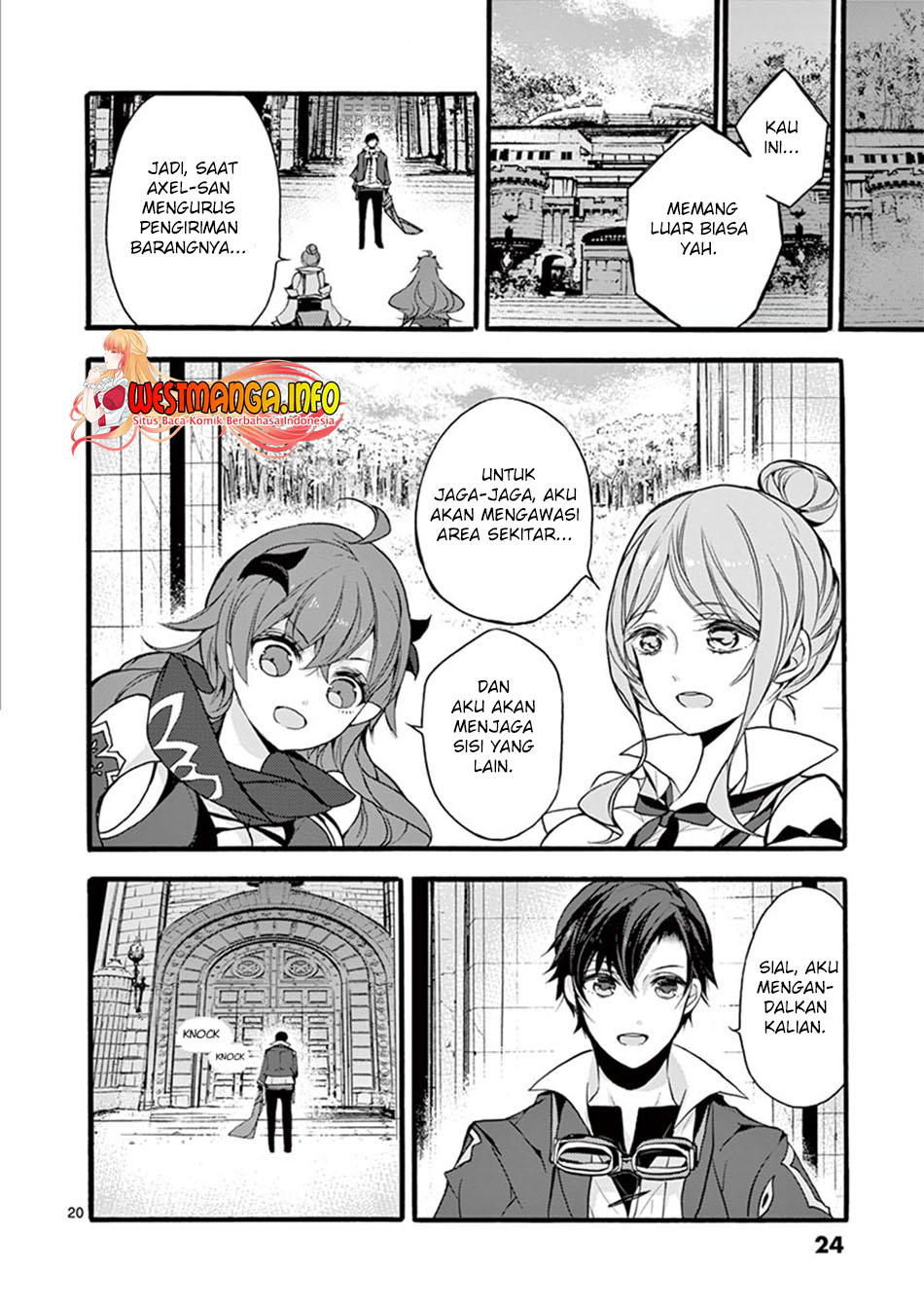 Saikyou Shoku (Ryukishi) Kara Shokyu Shoku (Hakobiya) ni Nattano ni Naze ka Yushatachi Kara Tayoraretemasu Chapter 10 Bahasa Indonesia