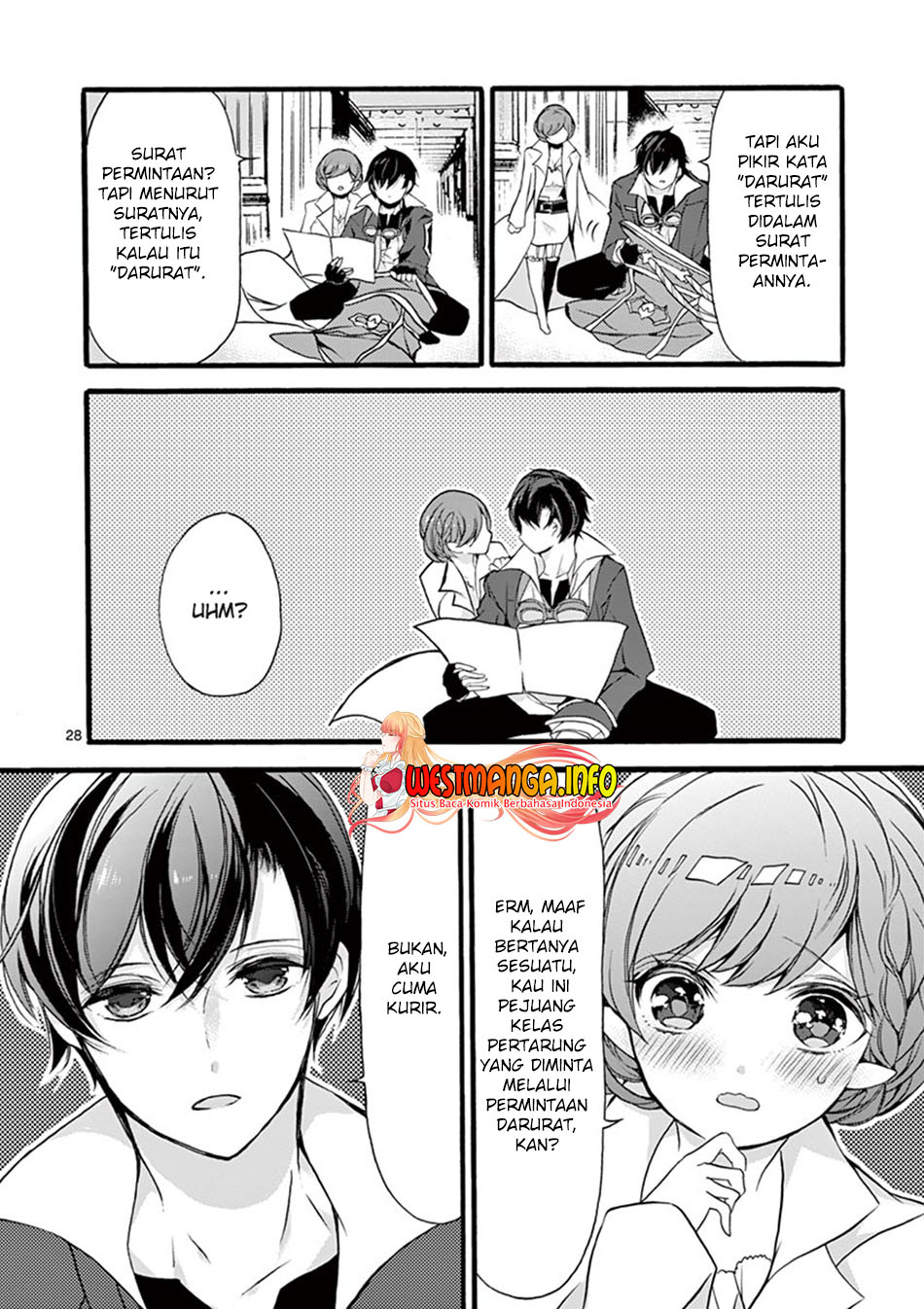 Saikyou Shoku (Ryukishi) Kara Shokyu Shoku (Hakobiya) ni Nattano ni Naze ka Yushatachi Kara Tayoraretemasu Chapter 10 Bahasa Indonesia