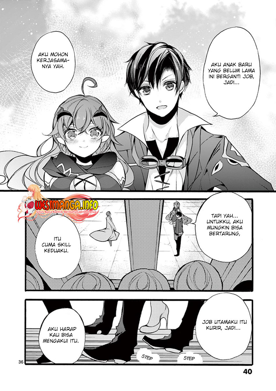 Saikyou Shoku (Ryukishi) Kara Shokyu Shoku (Hakobiya) ni Nattano ni Naze ka Yushatachi Kara Tayoraretemasu Chapter 10 Bahasa Indonesia