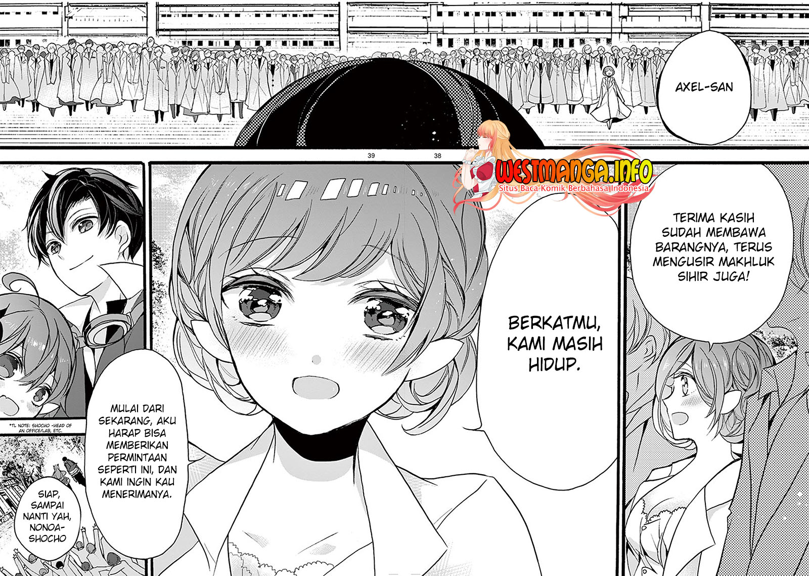 Saikyou Shoku (Ryukishi) Kara Shokyu Shoku (Hakobiya) ni Nattano ni Naze ka Yushatachi Kara Tayoraretemasu Chapter 10 Bahasa Indonesia