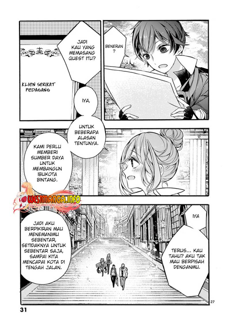 Saikyou Shoku (Ryukishi) Kara Shokyu Shoku (Hakobiya) Ni Nattano Ni Naze Ka Yushatachi Kara Tayoraretemasu chapter 15