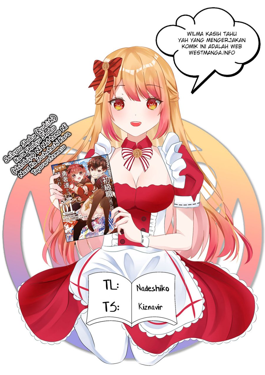 Saikyou Shoku (Ryukishi) Kara Shokyu Shoku (Hakobiya) ni Nattano ni Naze ka Yushatachi Kara Tayoraretemasu Chapter 21 Bahasa Indonesia