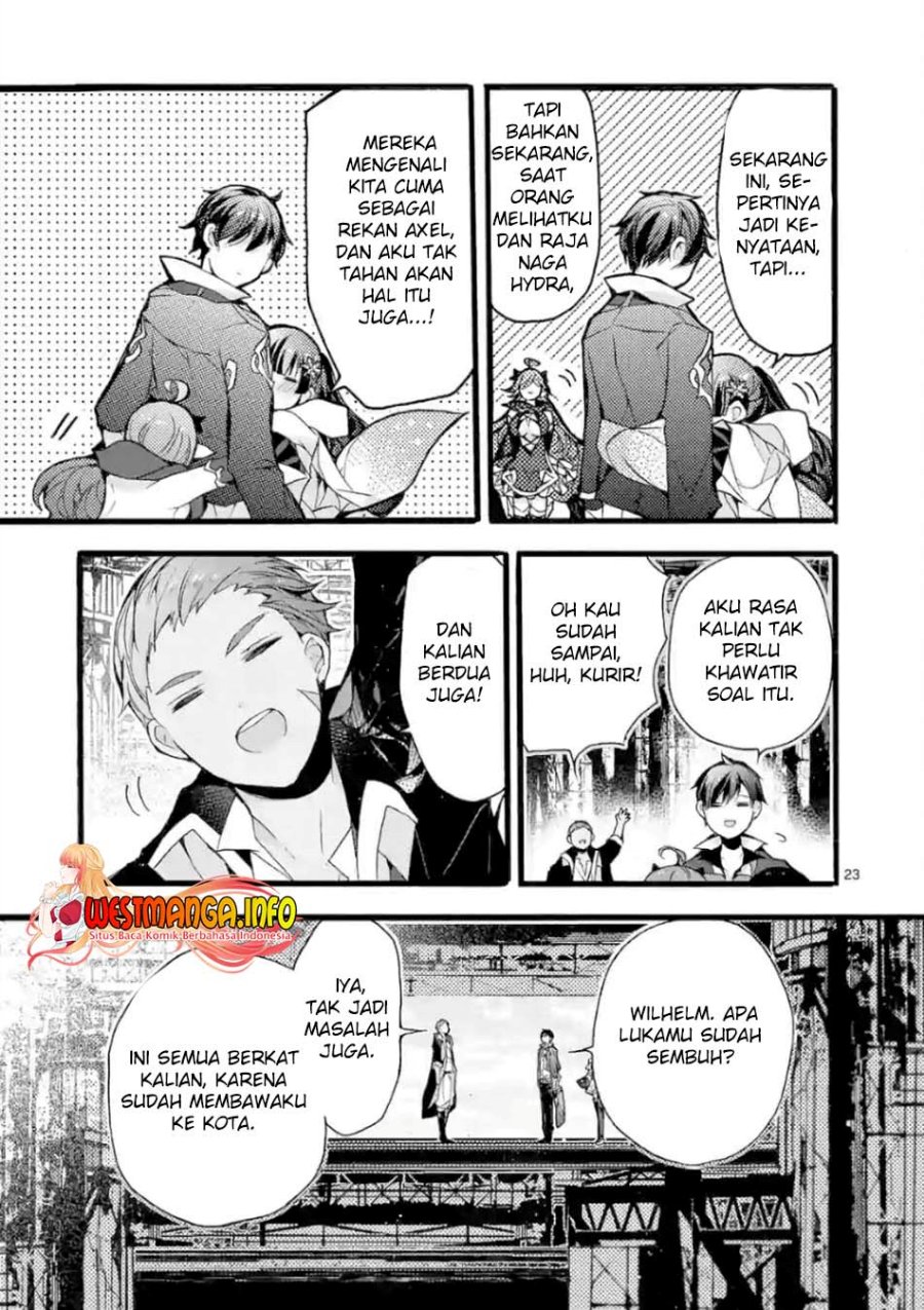 Saikyou Shoku (Ryukishi) Kara Shokyu Shoku (Hakobiya) ni Nattano ni Naze ka Yushatachi Kara Tayoraretemasu Chapter 21 Bahasa Indonesia