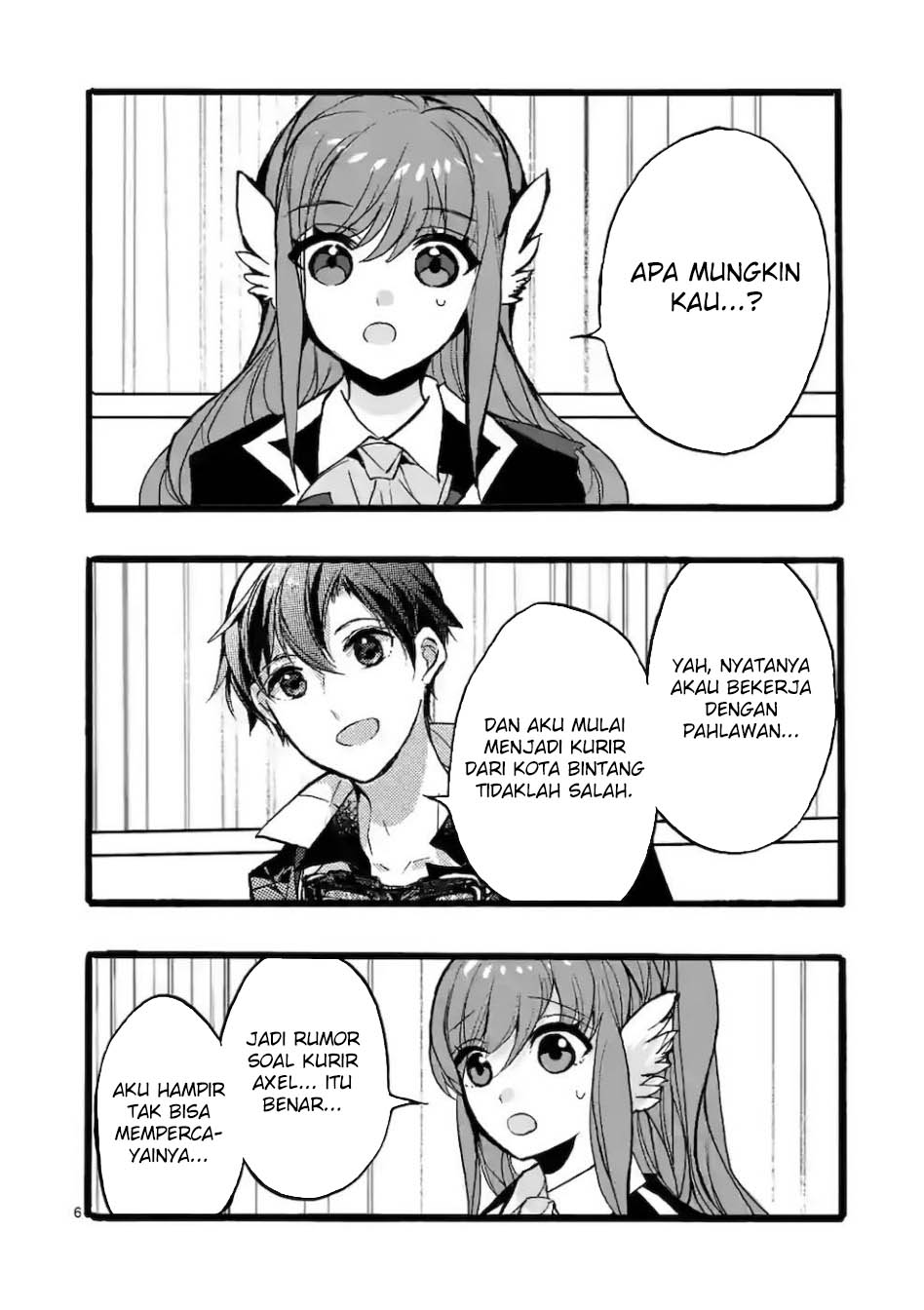 Saikyou Shoku (Ryukishi) Kara Shokyu Shoku (Hakobiya) ni Nattano ni Naze ka Yushatachi Kara Tayoraretemasu Chapter 44 Bahasa Indonesia