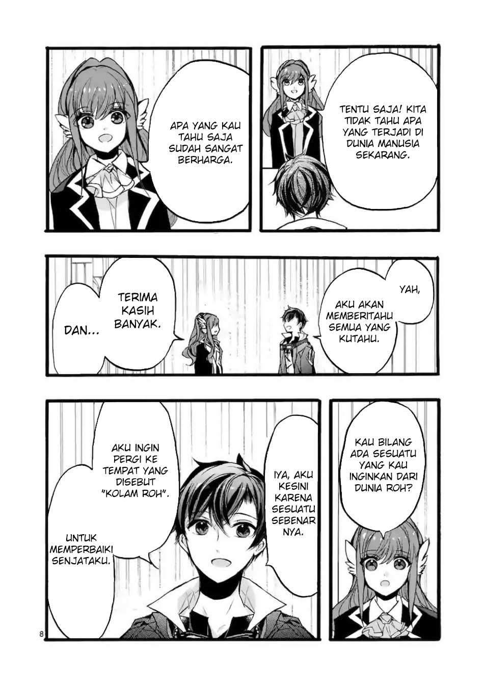 Saikyou Shoku (Ryukishi) Kara Shokyu Shoku (Hakobiya) ni Nattano ni Naze ka Yushatachi Kara Tayoraretemasu Chapter 44 Bahasa Indonesia