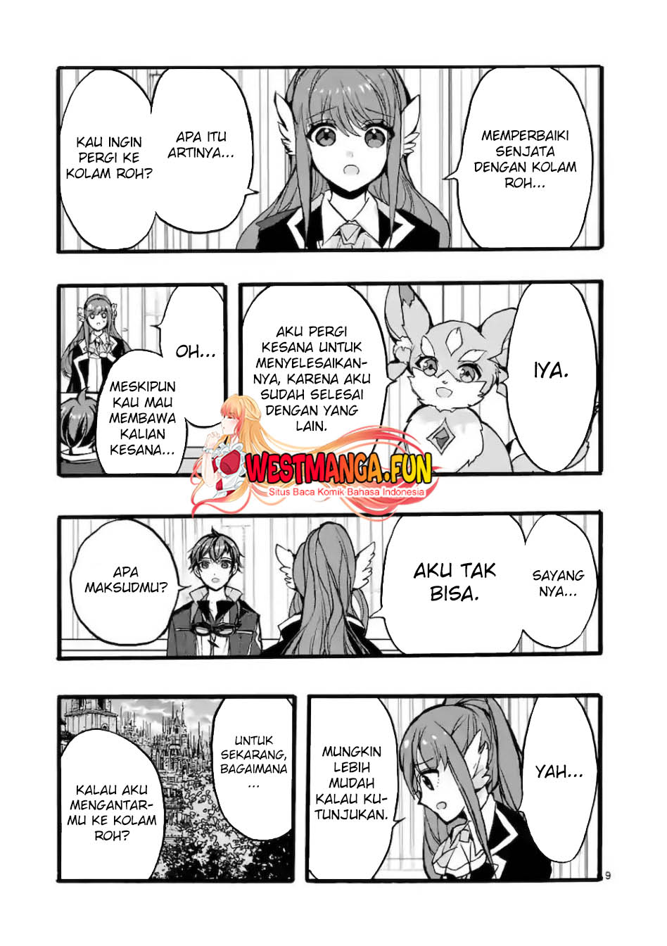 Saikyou Shoku (Ryukishi) Kara Shokyu Shoku (Hakobiya) ni Nattano ni Naze ka Yushatachi Kara Tayoraretemasu Chapter 44 Bahasa Indonesia