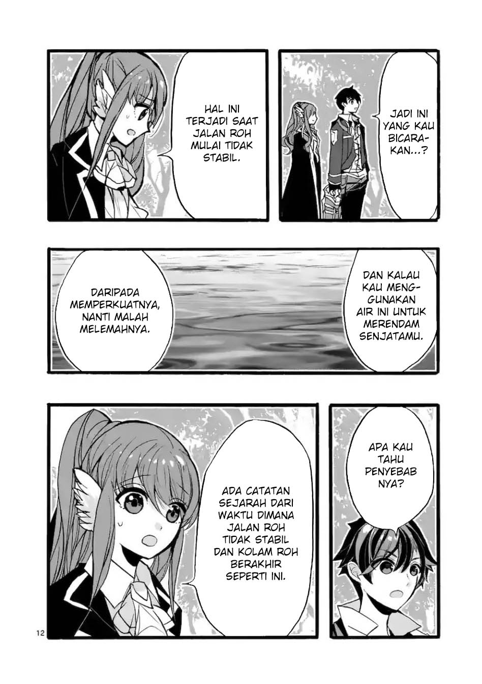 Saikyou Shoku (Ryukishi) Kara Shokyu Shoku (Hakobiya) ni Nattano ni Naze ka Yushatachi Kara Tayoraretemasu Chapter 44 Bahasa Indonesia