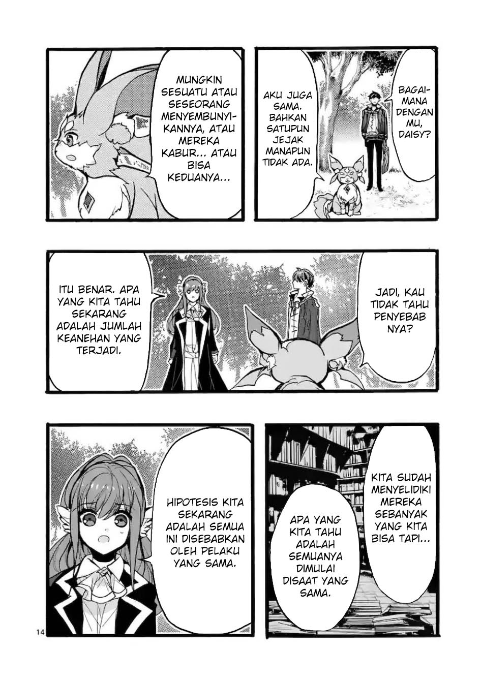 Saikyou Shoku (Ryukishi) Kara Shokyu Shoku (Hakobiya) ni Nattano ni Naze ka Yushatachi Kara Tayoraretemasu Chapter 44 Bahasa Indonesia