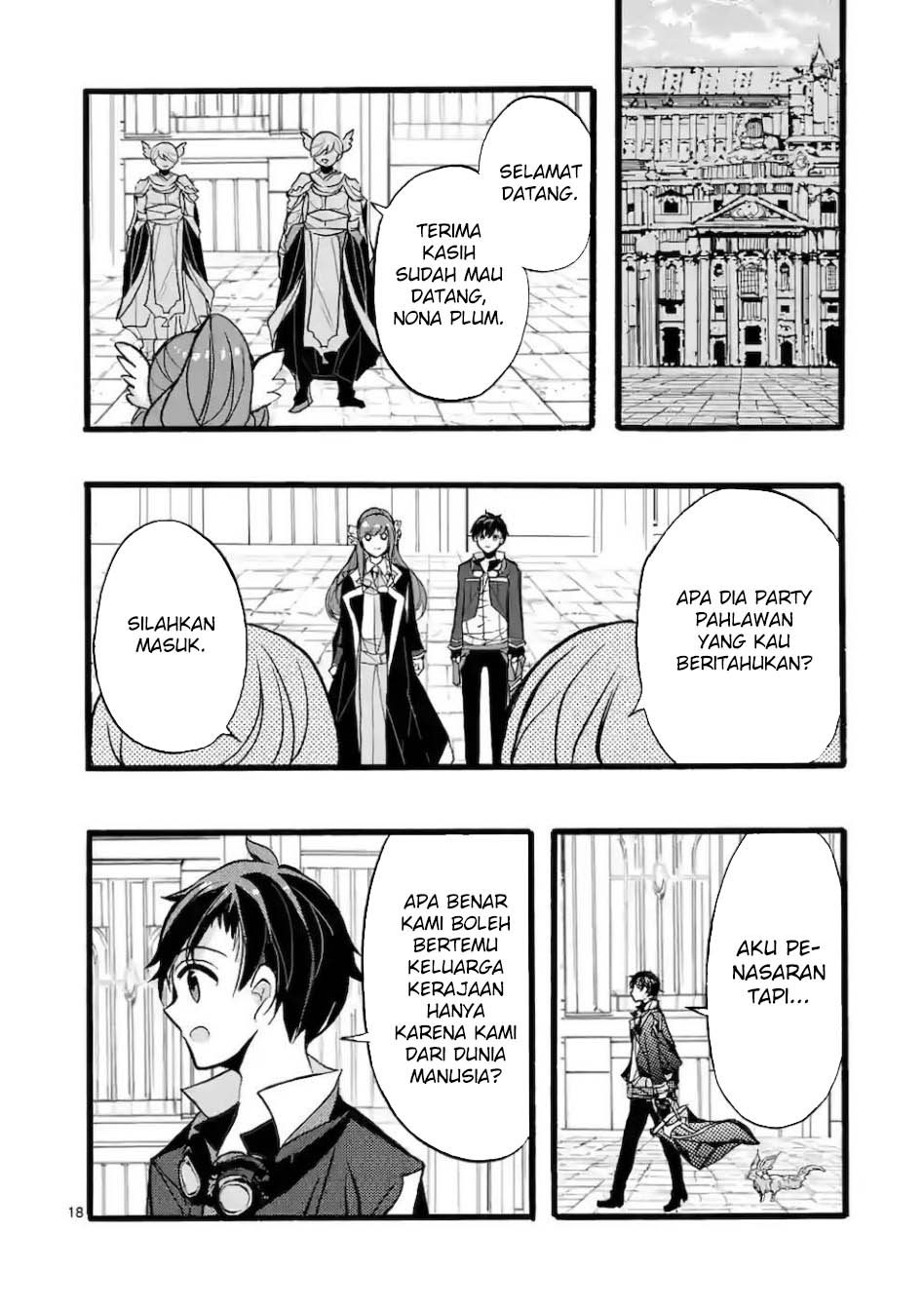 Saikyou Shoku (Ryukishi) Kara Shokyu Shoku (Hakobiya) ni Nattano ni Naze ka Yushatachi Kara Tayoraretemasu Chapter 44 Bahasa Indonesia