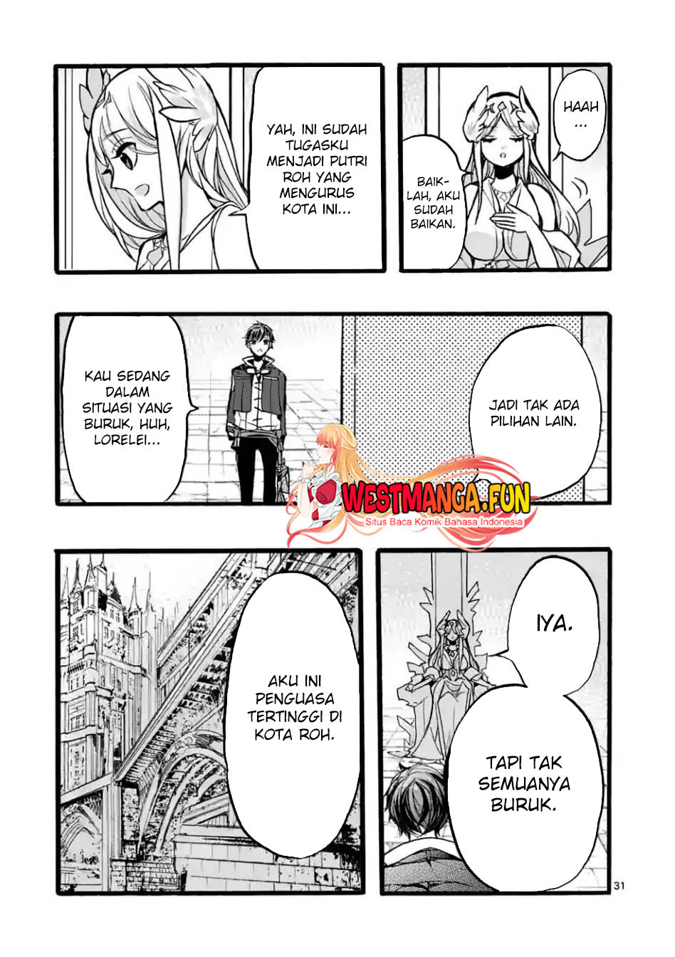 Saikyou Shoku (Ryukishi) Kara Shokyu Shoku (Hakobiya) ni Nattano ni Naze ka Yushatachi Kara Tayoraretemasu Chapter 44 Bahasa Indonesia