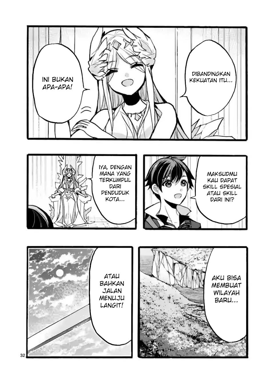 Saikyou Shoku (Ryukishi) Kara Shokyu Shoku (Hakobiya) ni Nattano ni Naze ka Yushatachi Kara Tayoraretemasu Chapter 44 Bahasa Indonesia