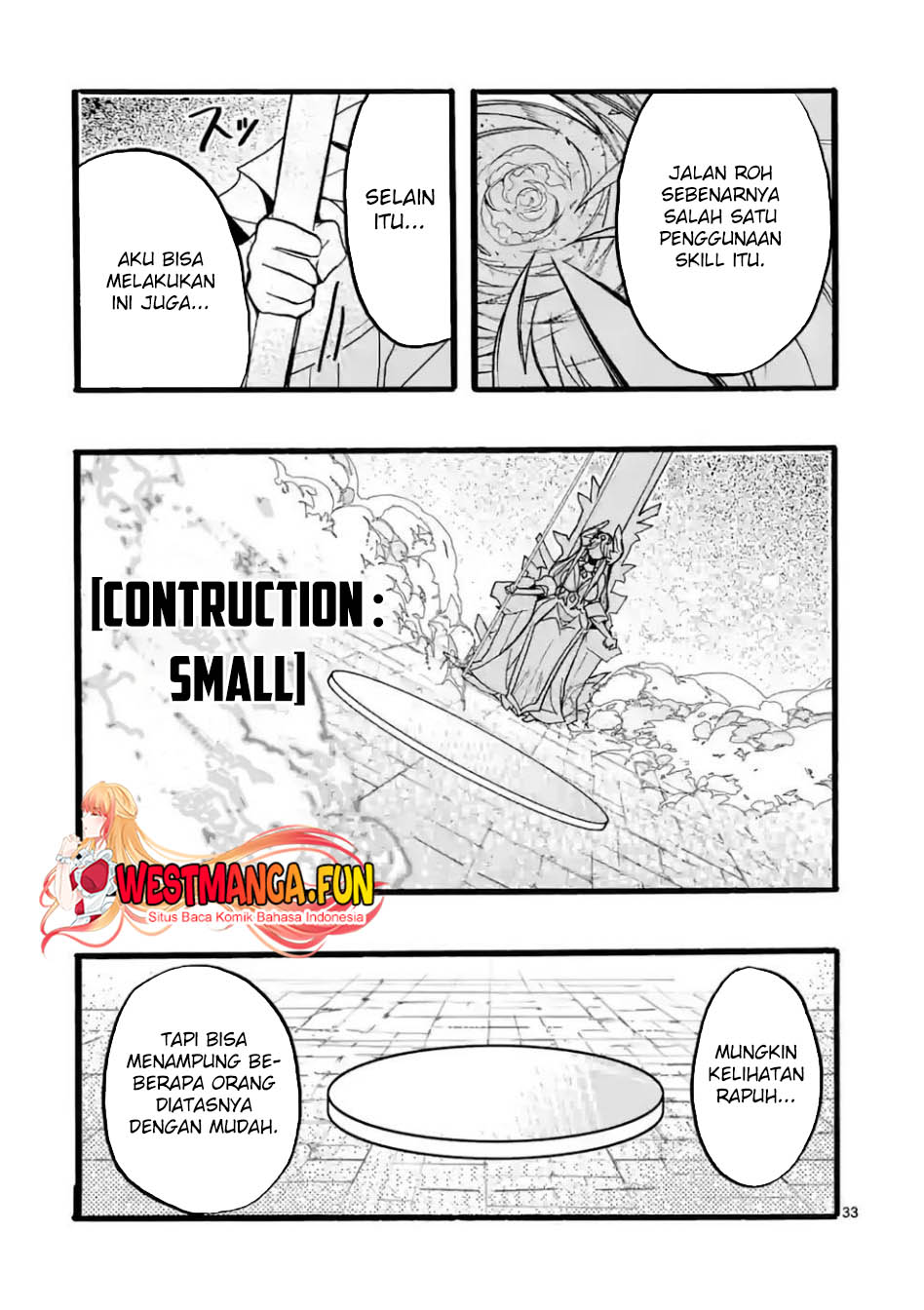 Saikyou Shoku (Ryukishi) Kara Shokyu Shoku (Hakobiya) ni Nattano ni Naze ka Yushatachi Kara Tayoraretemasu Chapter 44 Bahasa Indonesia