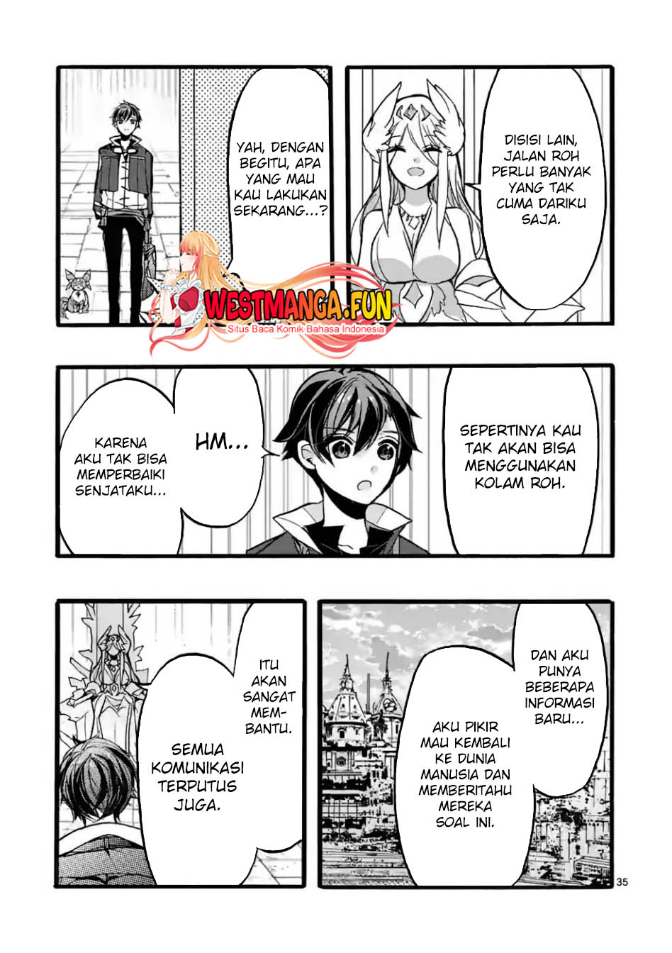 Saikyou Shoku (Ryukishi) Kara Shokyu Shoku (Hakobiya) ni Nattano ni Naze ka Yushatachi Kara Tayoraretemasu Chapter 44 Bahasa Indonesia