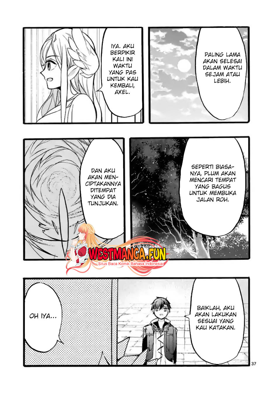 Saikyou Shoku (Ryukishi) Kara Shokyu Shoku (Hakobiya) ni Nattano ni Naze ka Yushatachi Kara Tayoraretemasu Chapter 44 Bahasa Indonesia