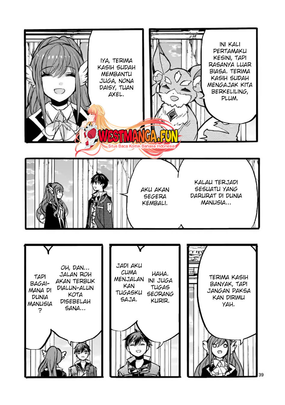 Saikyou Shoku (Ryukishi) Kara Shokyu Shoku (Hakobiya) ni Nattano ni Naze ka Yushatachi Kara Tayoraretemasu Chapter 44 Bahasa Indonesia