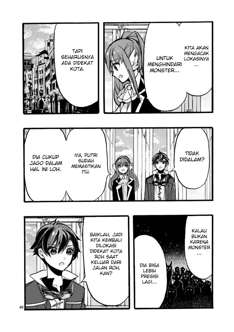 Saikyou Shoku (Ryukishi) Kara Shokyu Shoku (Hakobiya) ni Nattano ni Naze ka Yushatachi Kara Tayoraretemasu Chapter 44 Bahasa Indonesia