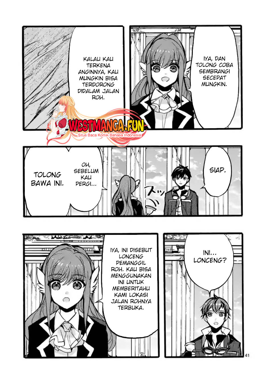 Saikyou Shoku (Ryukishi) Kara Shokyu Shoku (Hakobiya) ni Nattano ni Naze ka Yushatachi Kara Tayoraretemasu Chapter 44 Bahasa Indonesia