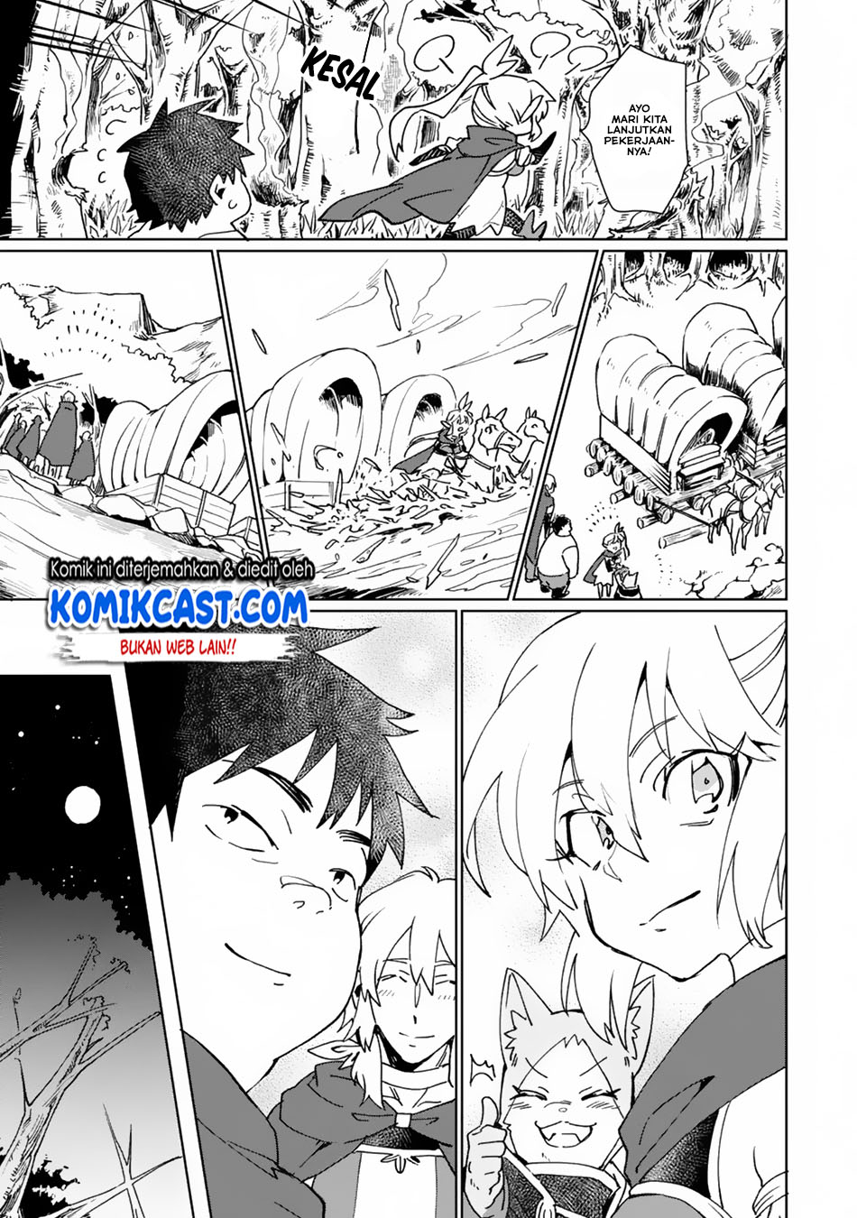 Saikyou Yuusha wa Oharai Hako: Maou ni Nattara Zutto Ore no Musou Return Chapter 04 Bahasa Indonesia