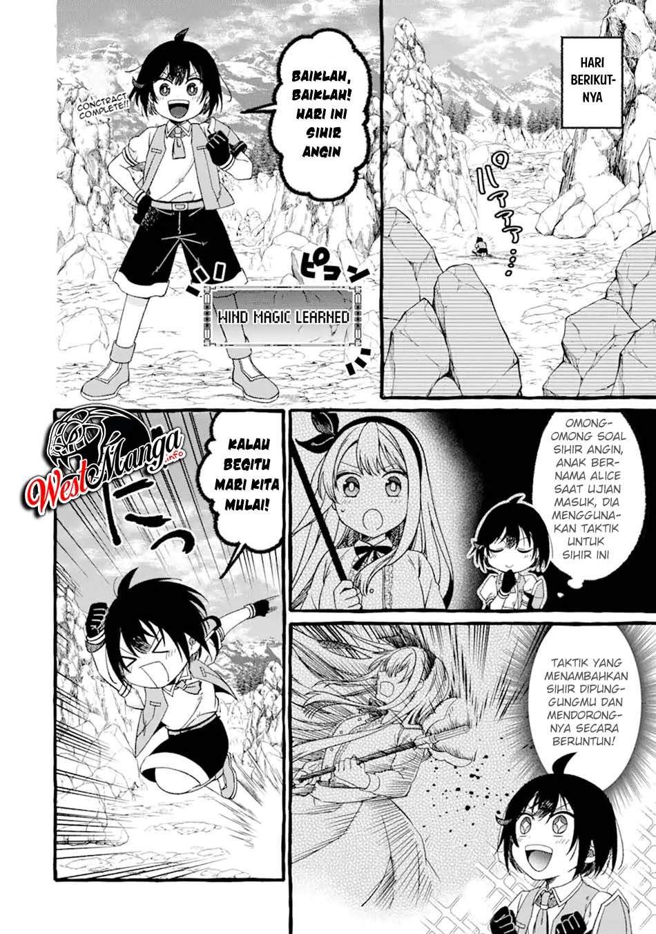 Saikyou Ken Hijiri No Mahou Shugyou: Level 99 No Status O Tamotta Mama Level 1 Kara Yarinaosu Chapter 03.2 Bahasa Indonesia