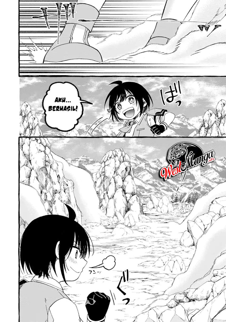 Saikyou Ken Hijiri No Mahou Shugyou: Level 99 No Status O Tamotta Mama Level 1 Kara Yarinaosu Chapter 03.2 Bahasa Indonesia