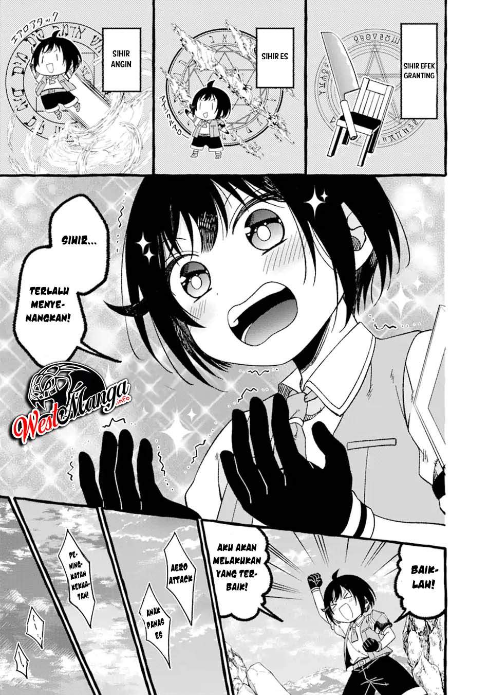 Saikyou Ken Hijiri No Mahou Shugyou: Level 99 No Status O Tamotta Mama Level 1 Kara Yarinaosu Chapter 03.2 Bahasa Indonesia