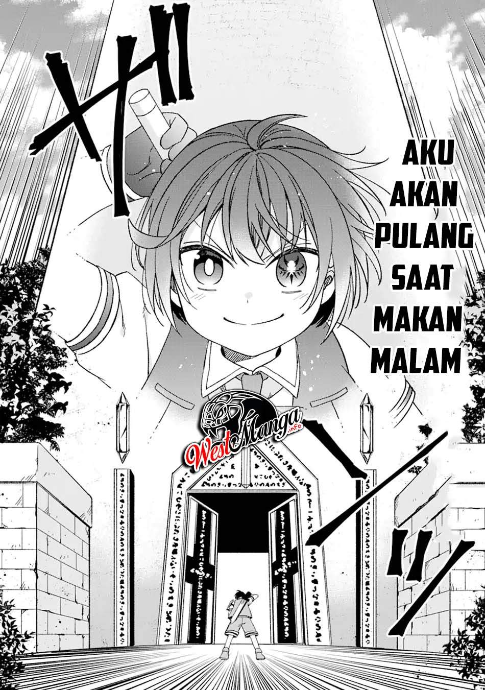 Saikyou Ken Hijiri No Mahou Shugyou: Level 99 No Status O Tamotta Mama Level 1 Kara Yarinaosu Chapter 03.2 Bahasa Indonesia