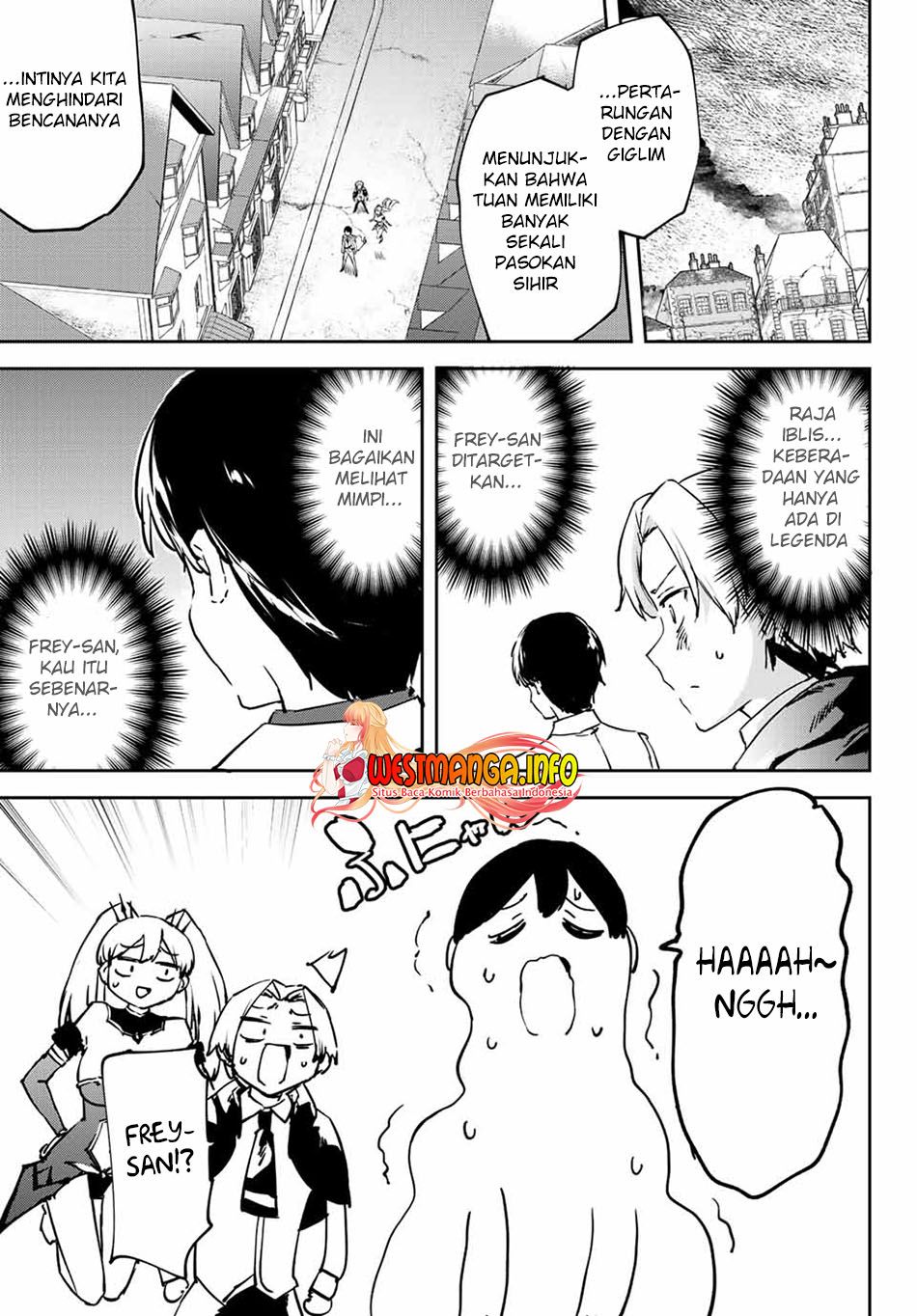 Saikyou Kurasu no Eirei 1000 Karada ga Shiranai Uchi ni Shigoto o Katadzukete Kurerushi Chapter 06.2 Bahasa Indonesia
