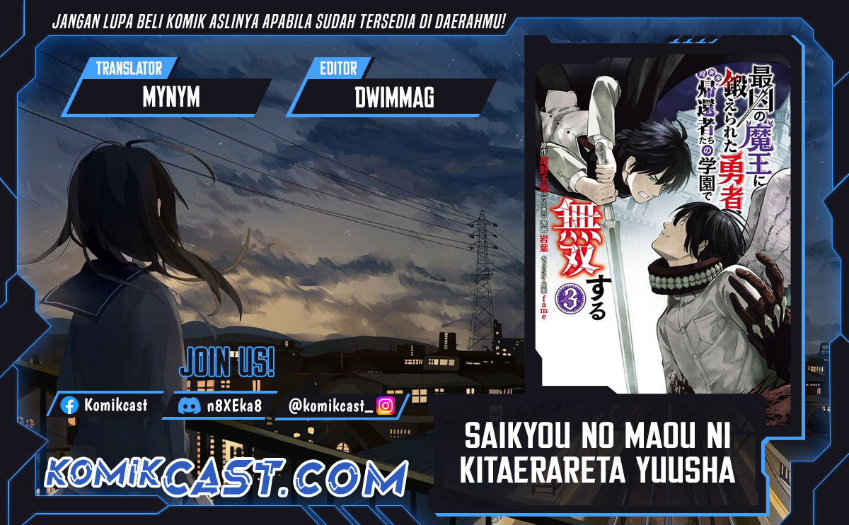 Saikyou no Maou ni Kitaerareta Yuusha Chapter 28 Bahasa Indonesia