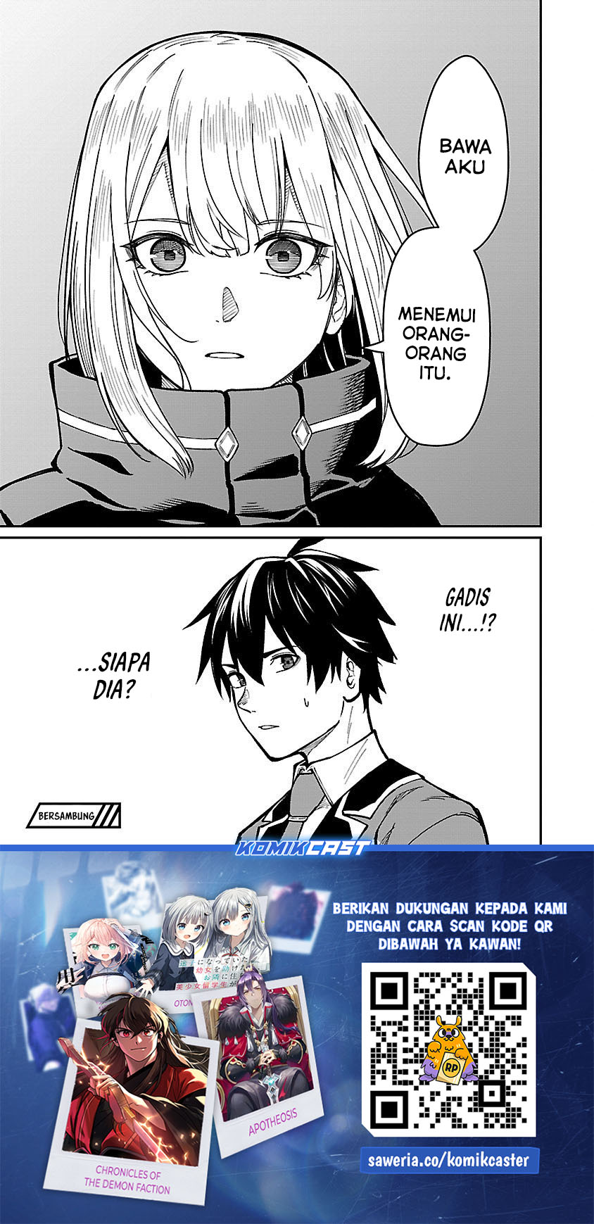 Saikyou no Maou ni Kitaerareta Yuusha Chapter 28 Bahasa Indonesia