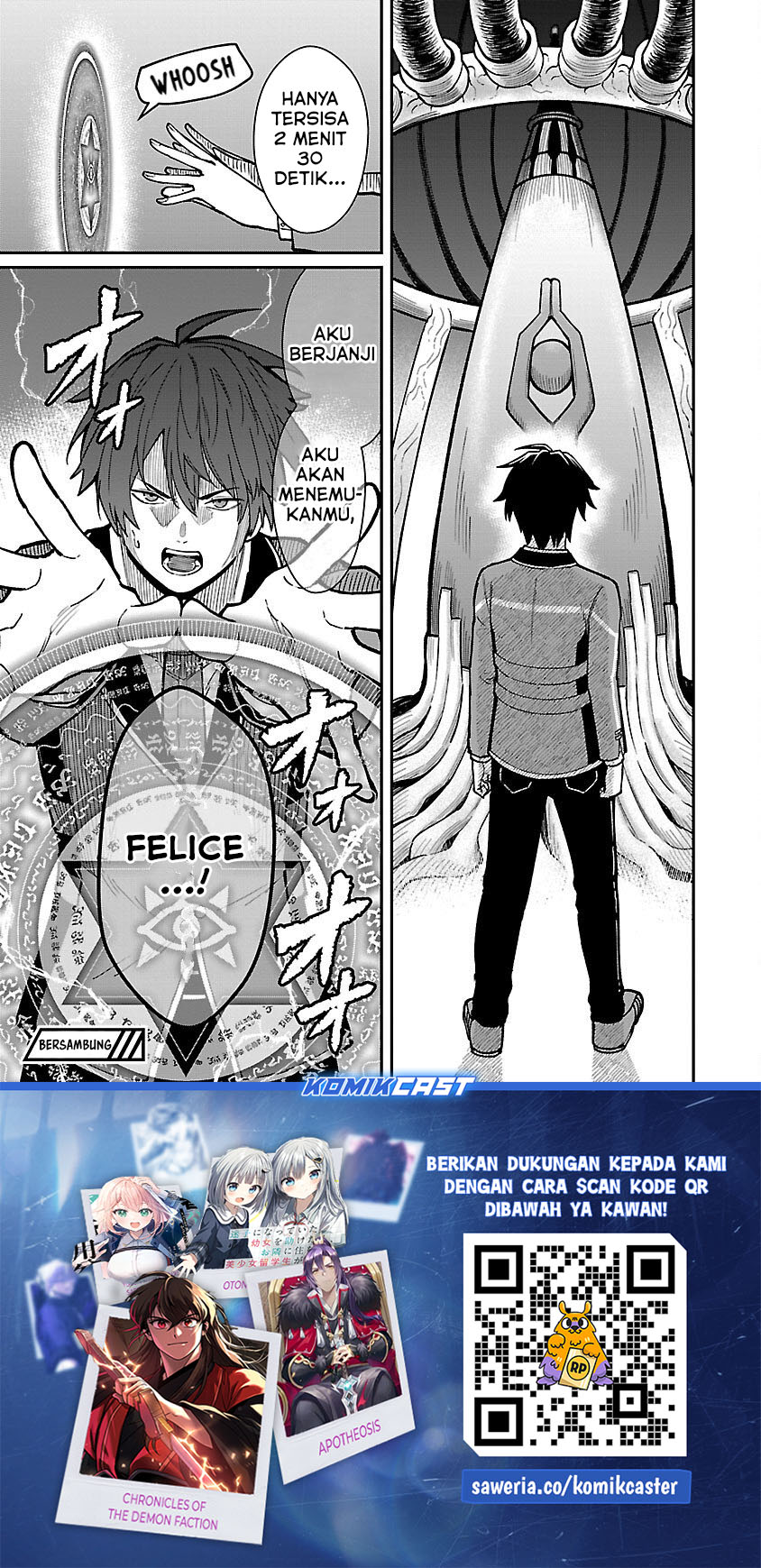 Saikyou no Maou ni Kitaerareta Yuusha Chapter 30 Bahasa Indonesia