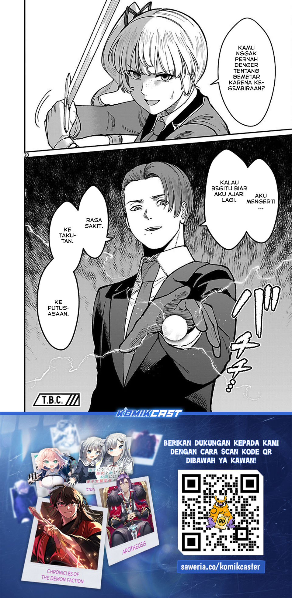 Saikyou no Maou ni Kitaerareta Yuusha chapter 33