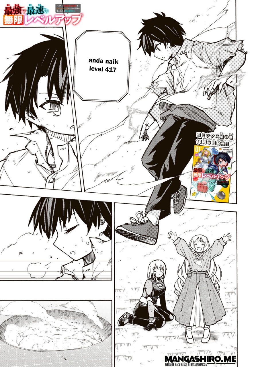 Saikyou de Saisoku no Mugen Level Up chapter 9