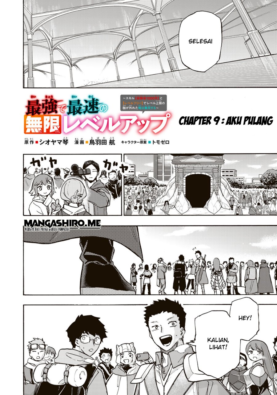 Saikyou de Saisoku no Mugen Level Up chapter 9