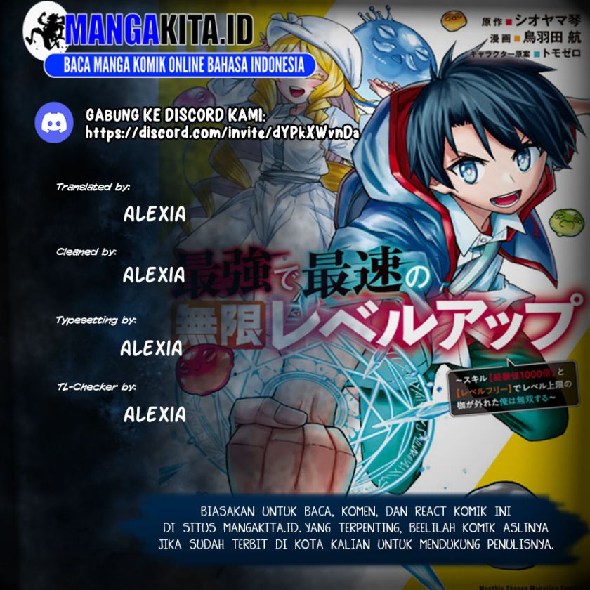 Saikyou de Saisoku no Mugen Level Up Chapter 26 Bahasa Indonesia